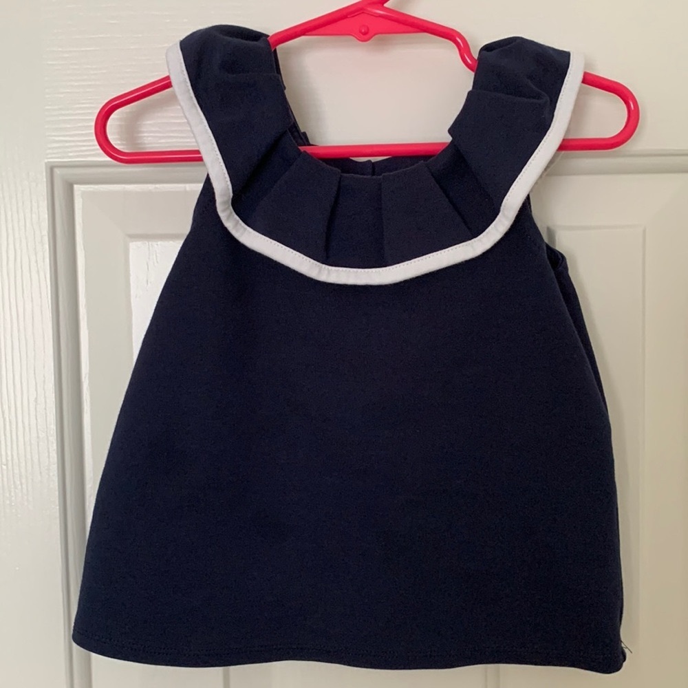 Navy Janie & Jack sailor tank